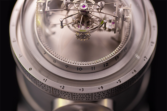 pharos watchmaking triple-axis tourbillon